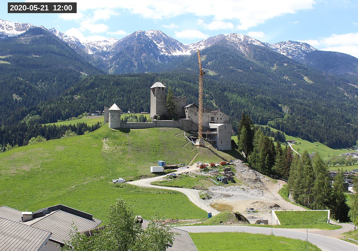 Webcam Burg Heinfels, 2020-05-21 12:00 Uhr