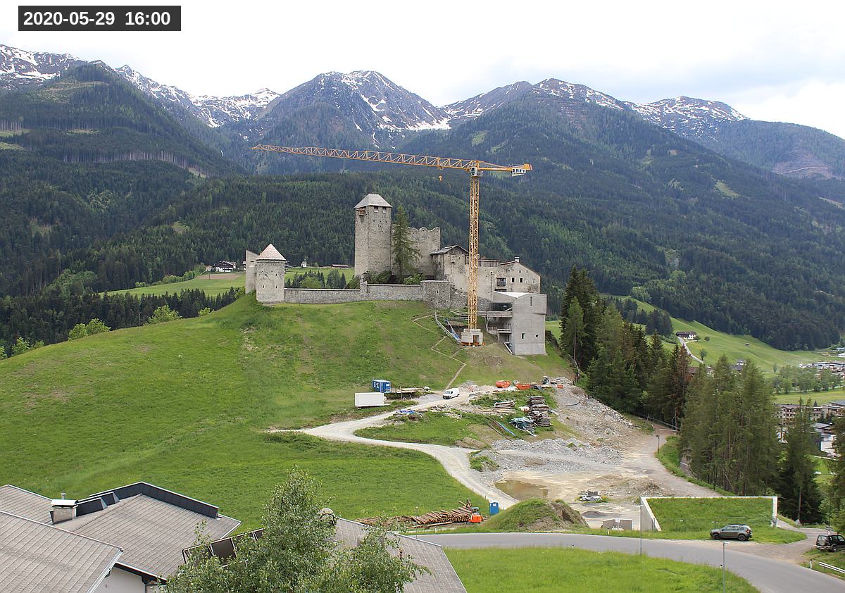 Webcam Burg Heinfels, 2020-05-29 16:00 Uhr