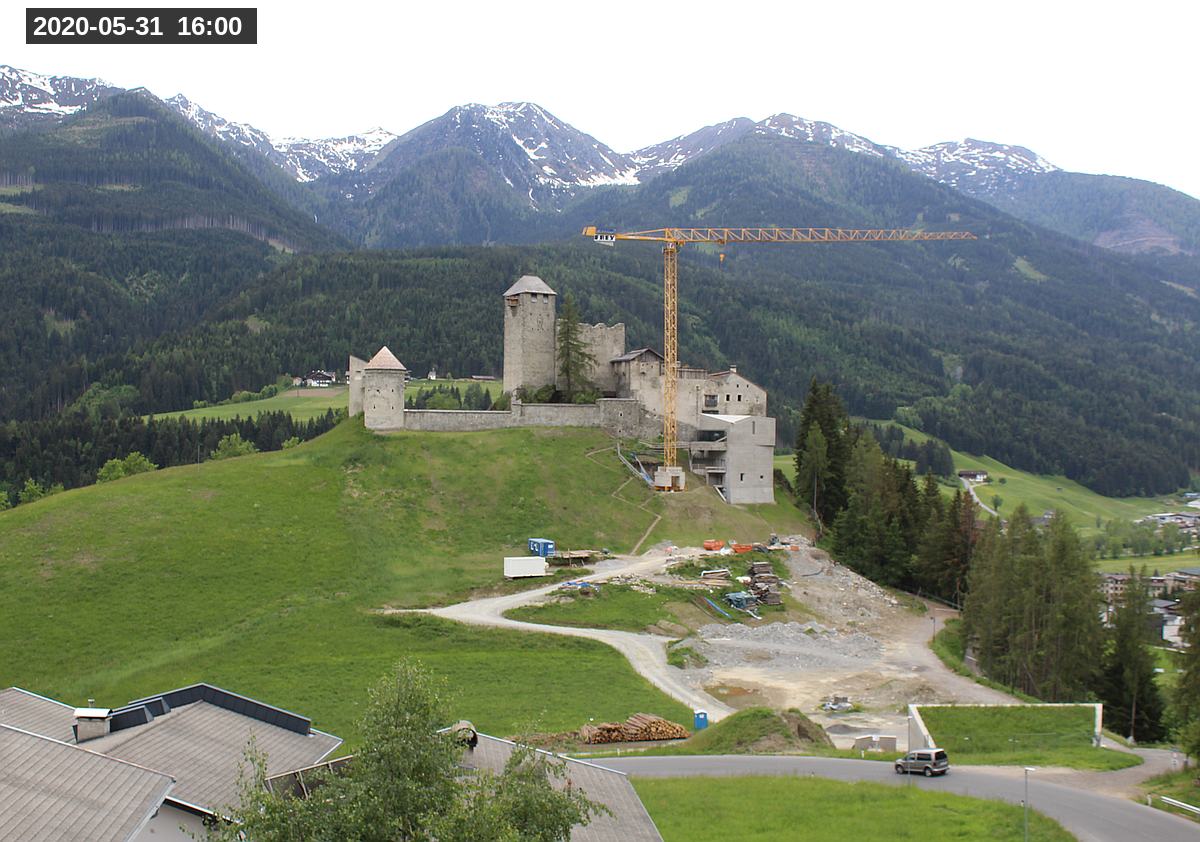 Webcam Burg Heinfels, 2020-05-31 16:00 Uhr