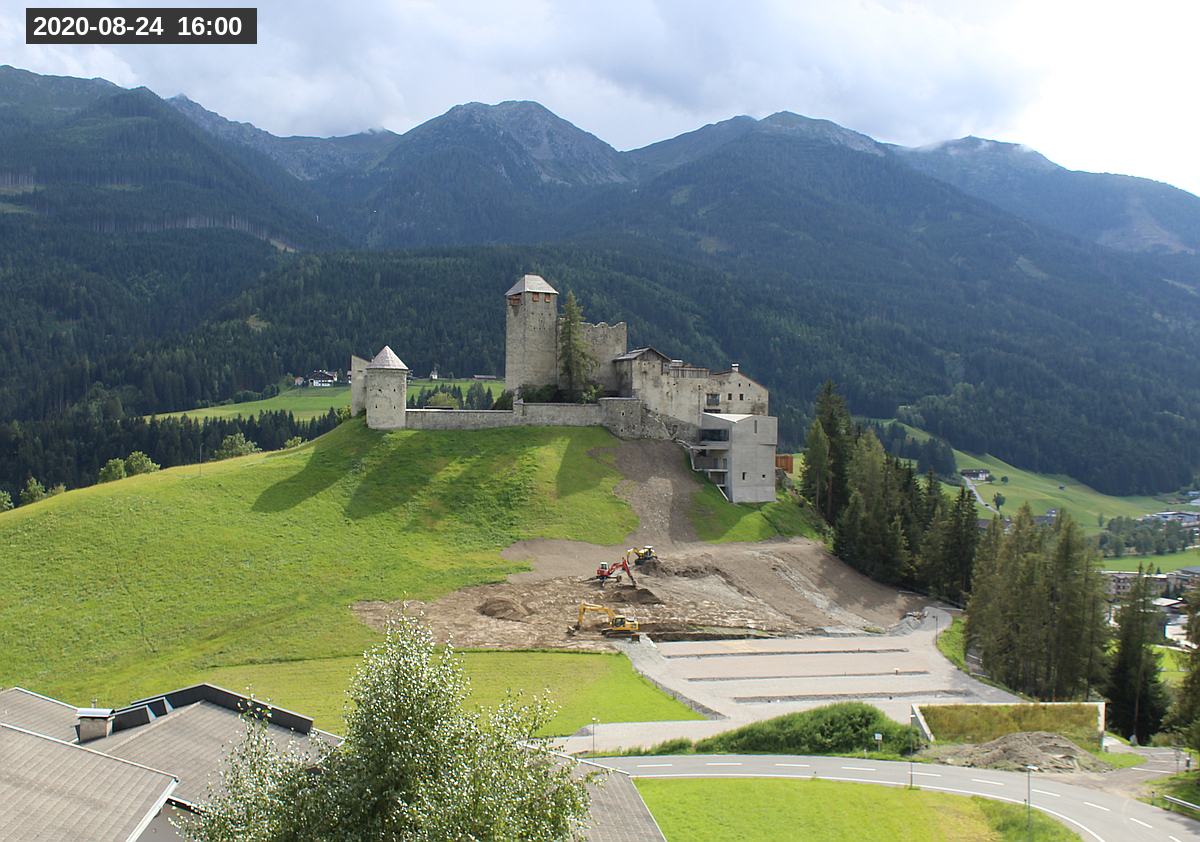 Webcam Burg Heinfels, 2020-08-24 16:00 Uhr