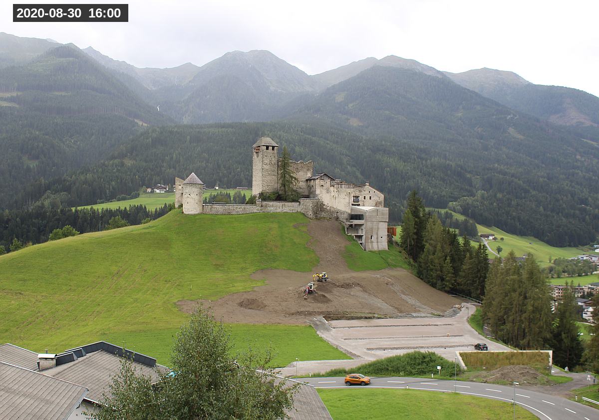 Webcam Burg Heinfels, 2020-08-30 16:00 Uhr