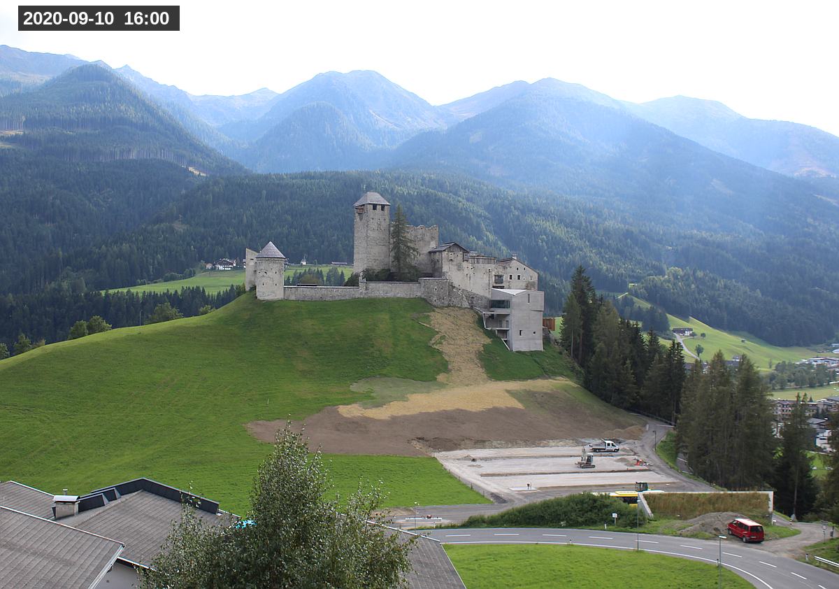 Webcam Burg Heinfels, 2020-09-10 16:00 Uhr
