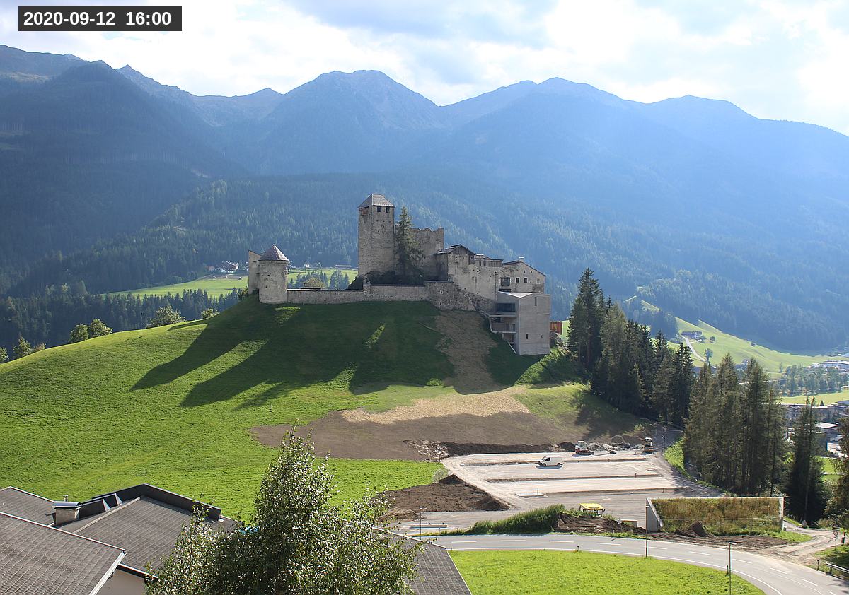 Webcam Burg Heinfels, 2020-09-12 16:00 Uhr