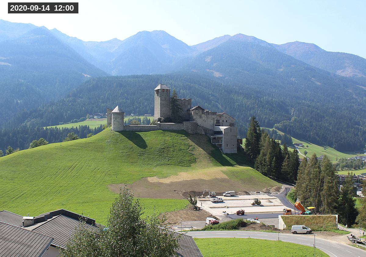 Webcam Burg Heinfels, 2020-09-14 12:00 Uhr