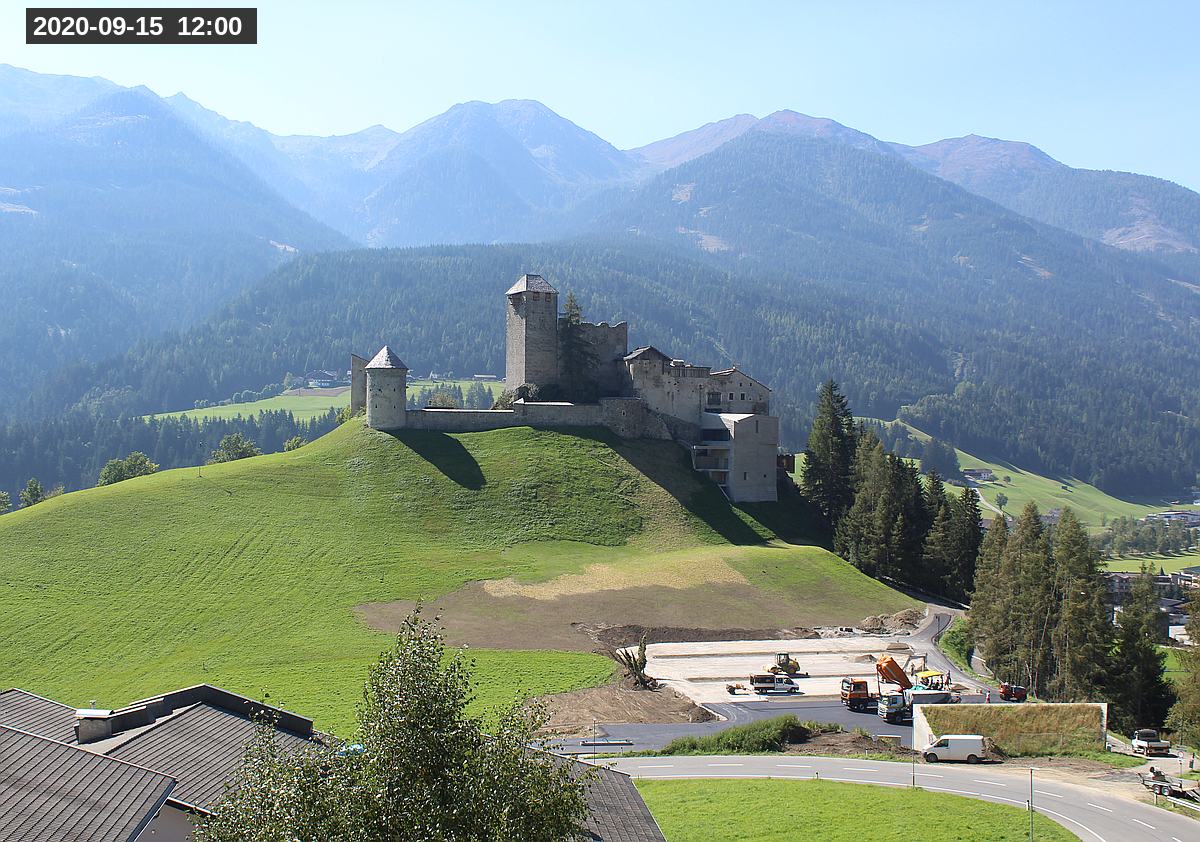 Webcam Burg Heinfels, 2020-09-15 12:00 Uhr