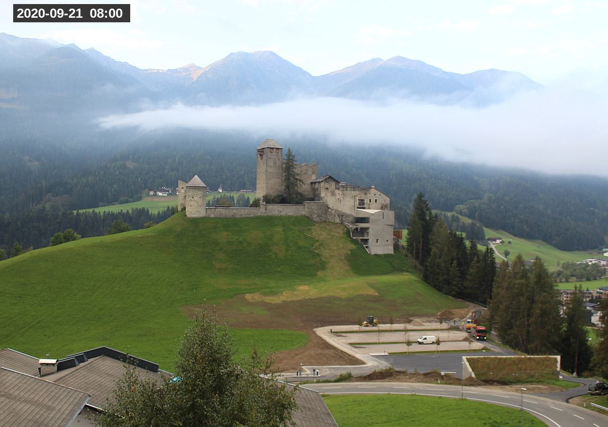 Webcam Burg Heinfels, 2020-09-21 08:00 Uhr