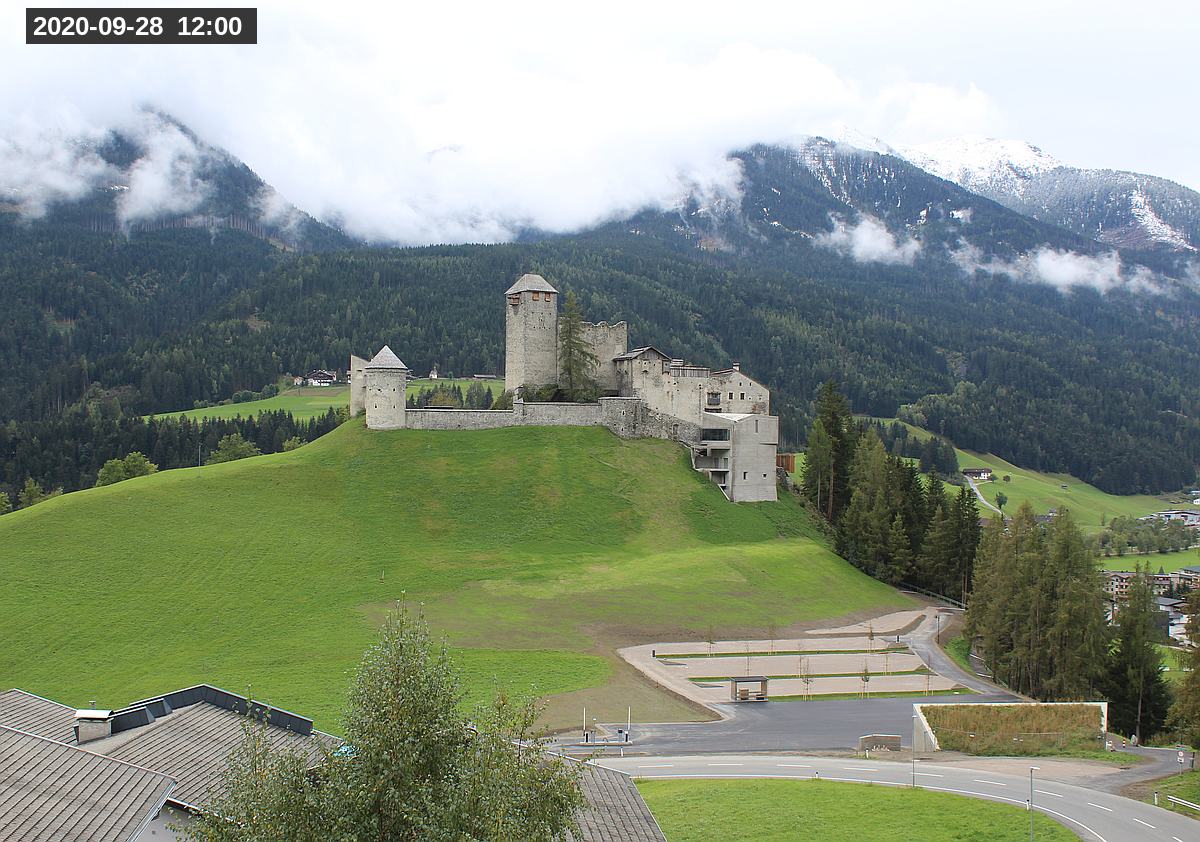 Webcam Burg Heinfels, 2020-09-28 12:00 Uhr