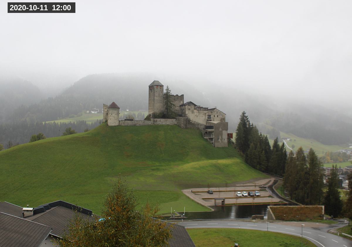 Webcam Burg Heinfels, 2020-10-11 12:00 Uhr