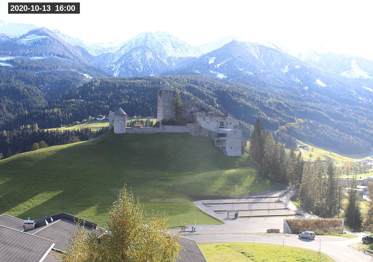 Webcam Burg Heinfels, 2020-10-13 16:00 Uhr