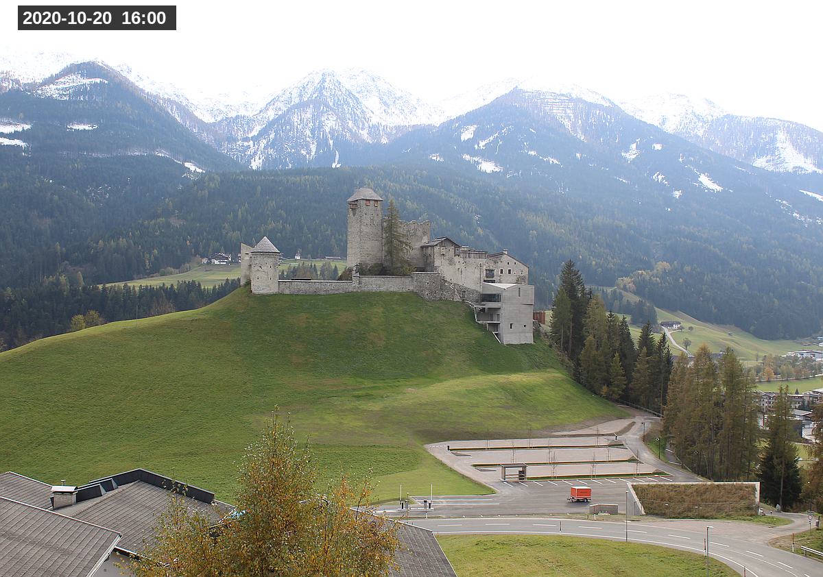 Webcam Burg Heinfels, 2020-10-20 16:00 Uhr
