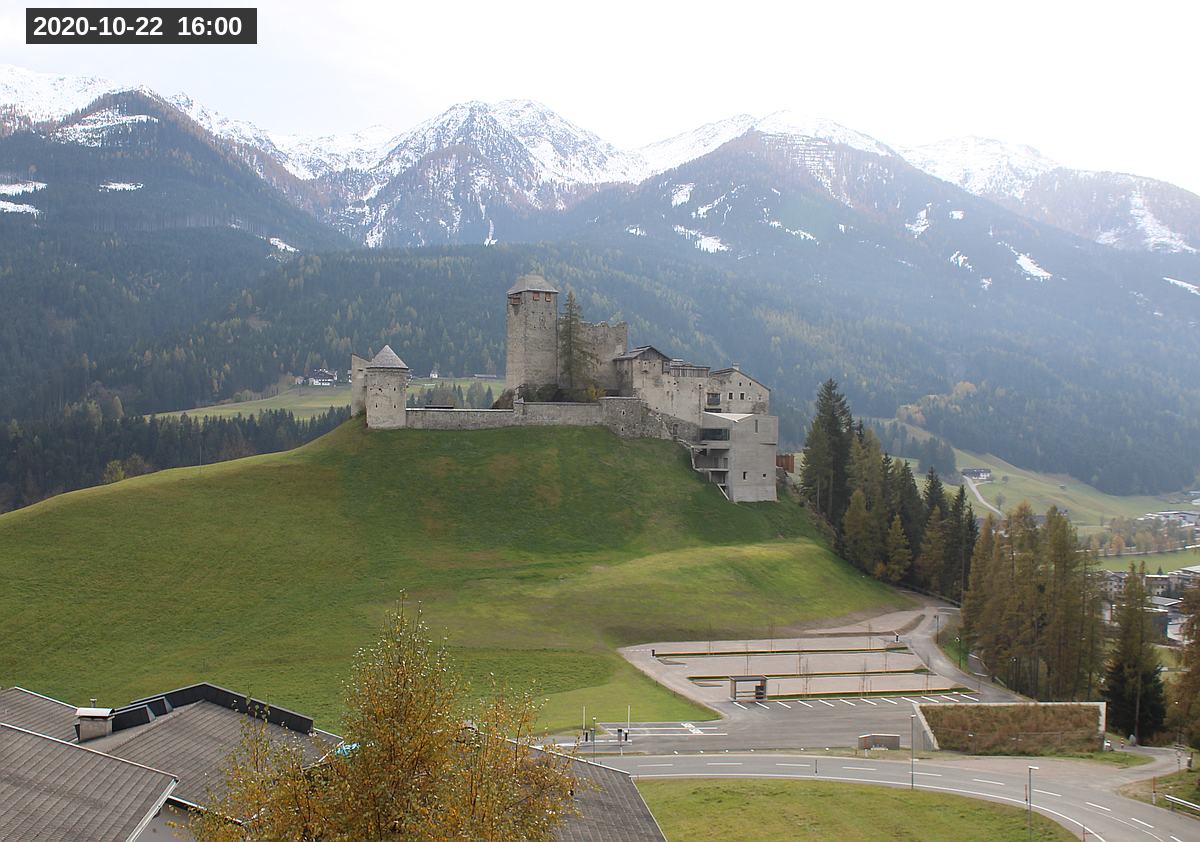 Webcam Burg Heinfels, 2020-10-22 16:00 Uhr