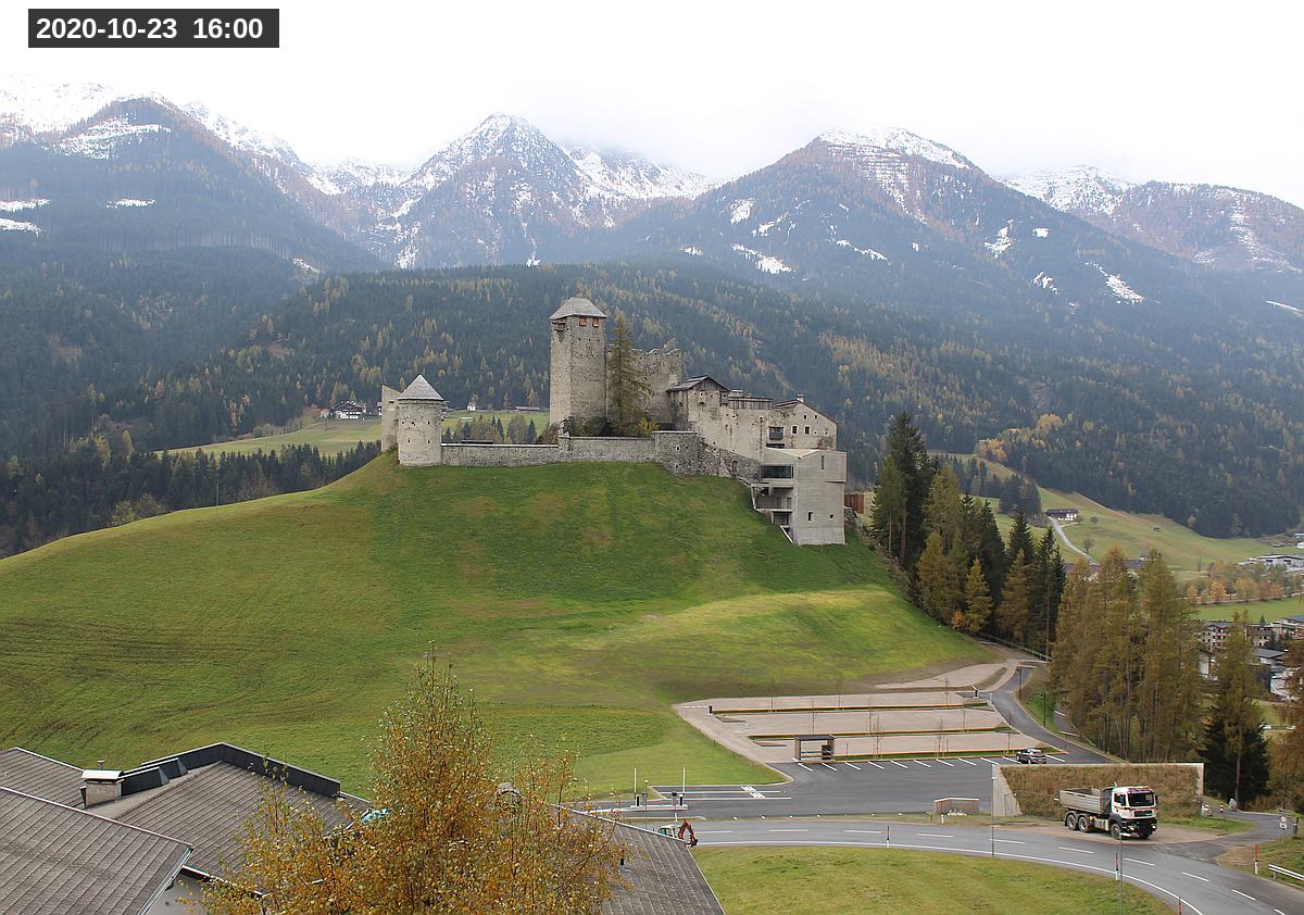 Webcam Burg Heinfels, 2020-10-23 16:00 Uhr