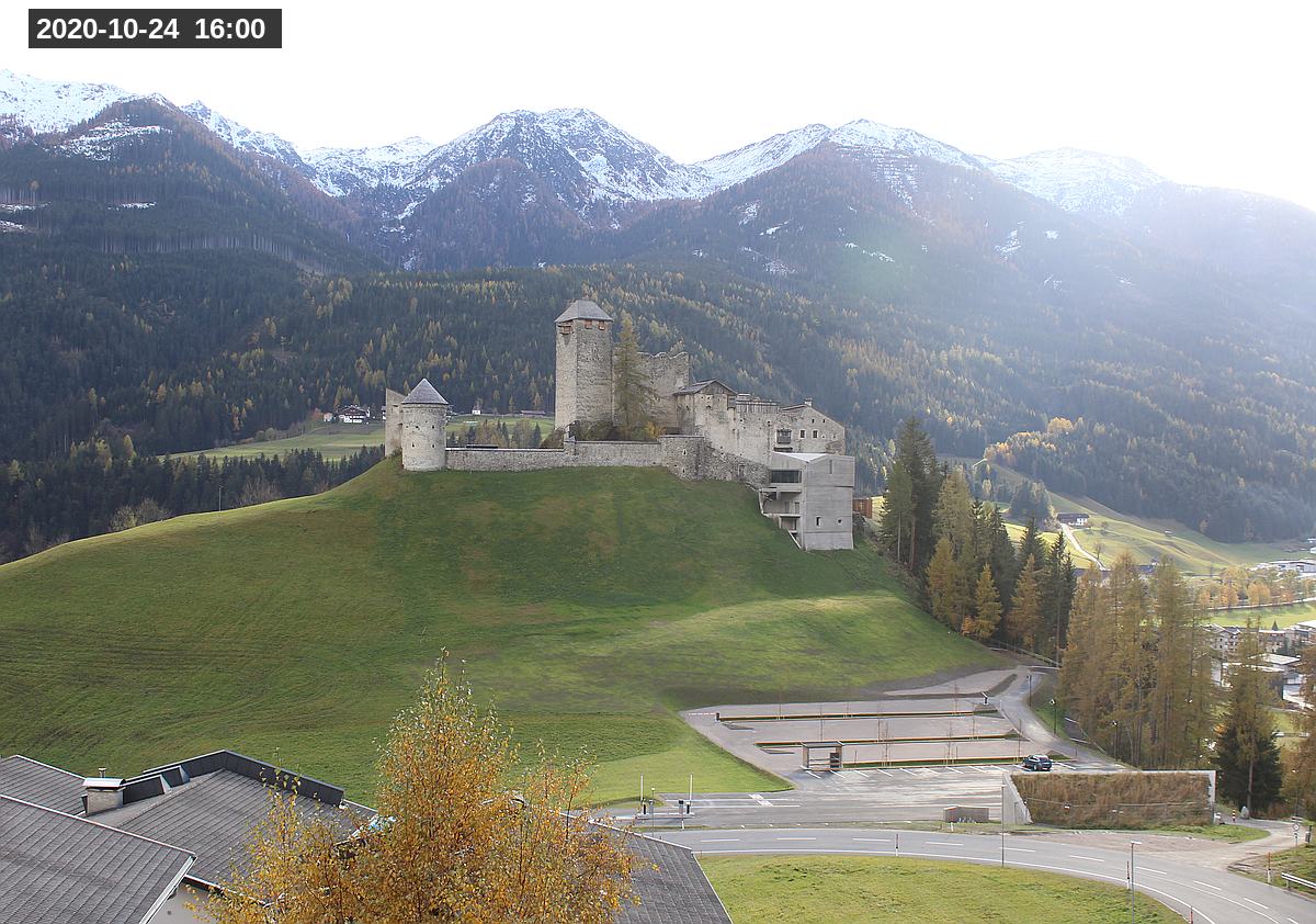 Webcam Burg Heinfels, 2020-10-24 16:00 Uhr