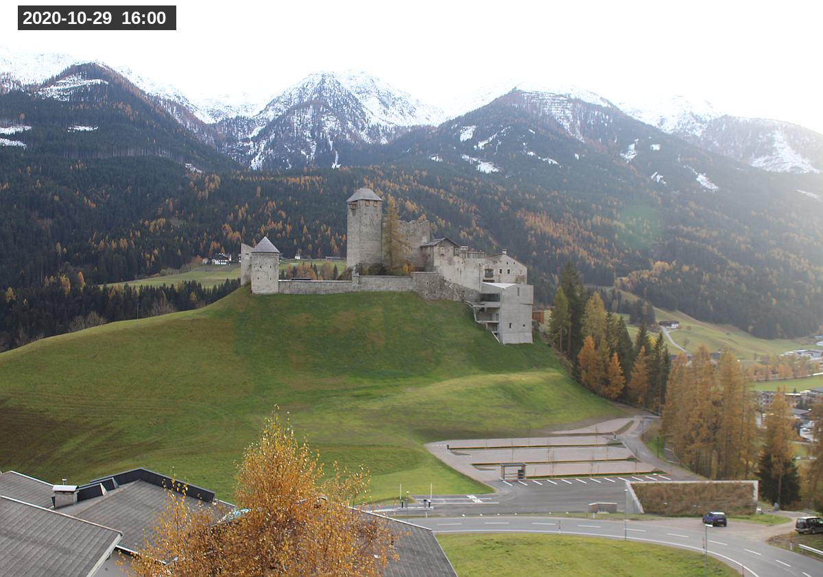 Webcam Burg Heinfels, 2020-10-29 16:00 Uhr