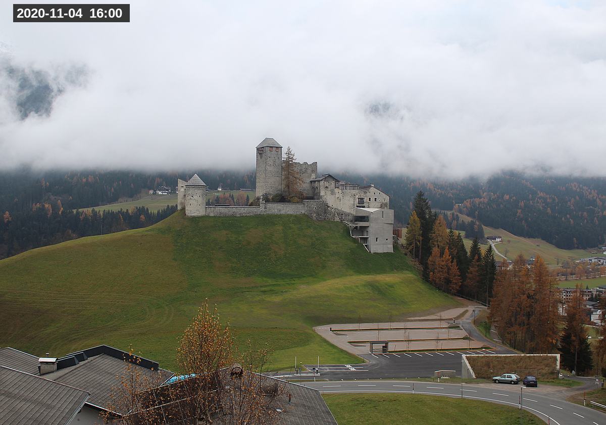 Webcam Burg Heinfels, 2020-11-04 16:00 Uhr