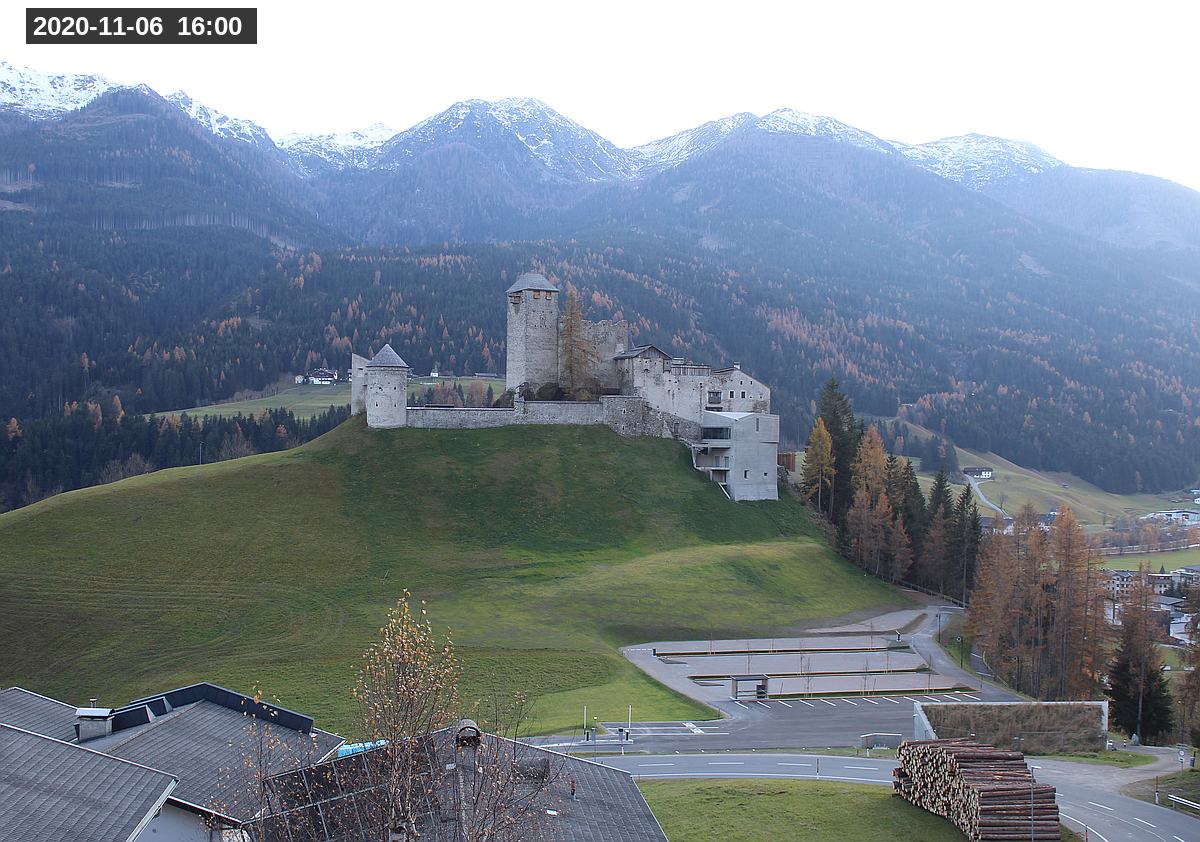 Webcam Burg Heinfels, 2020-11-06 16:00 Uhr