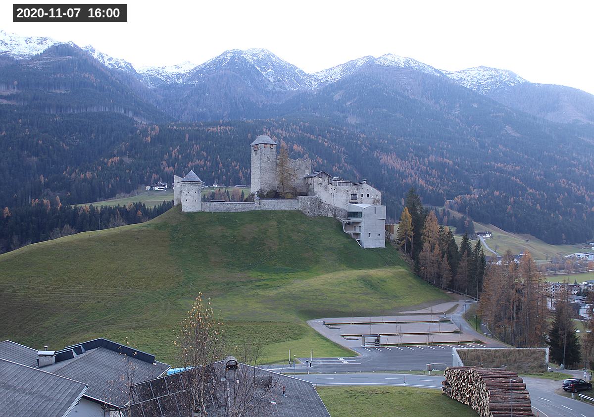 Webcam Burg Heinfels, 2020-11-07 16:00 Uhr