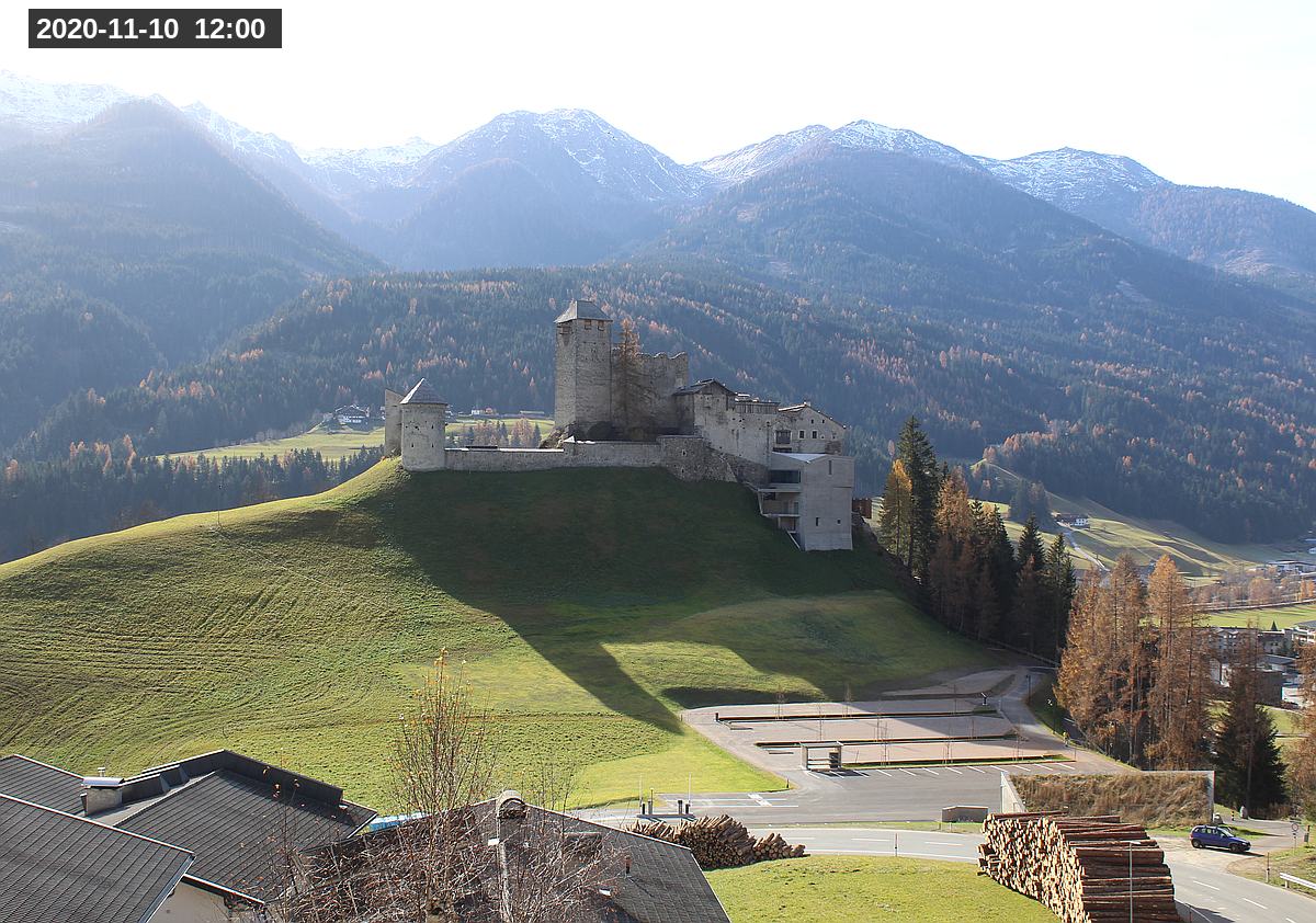 Webcam Burg Heinfels, 2020-11-10 12:00 Uhr