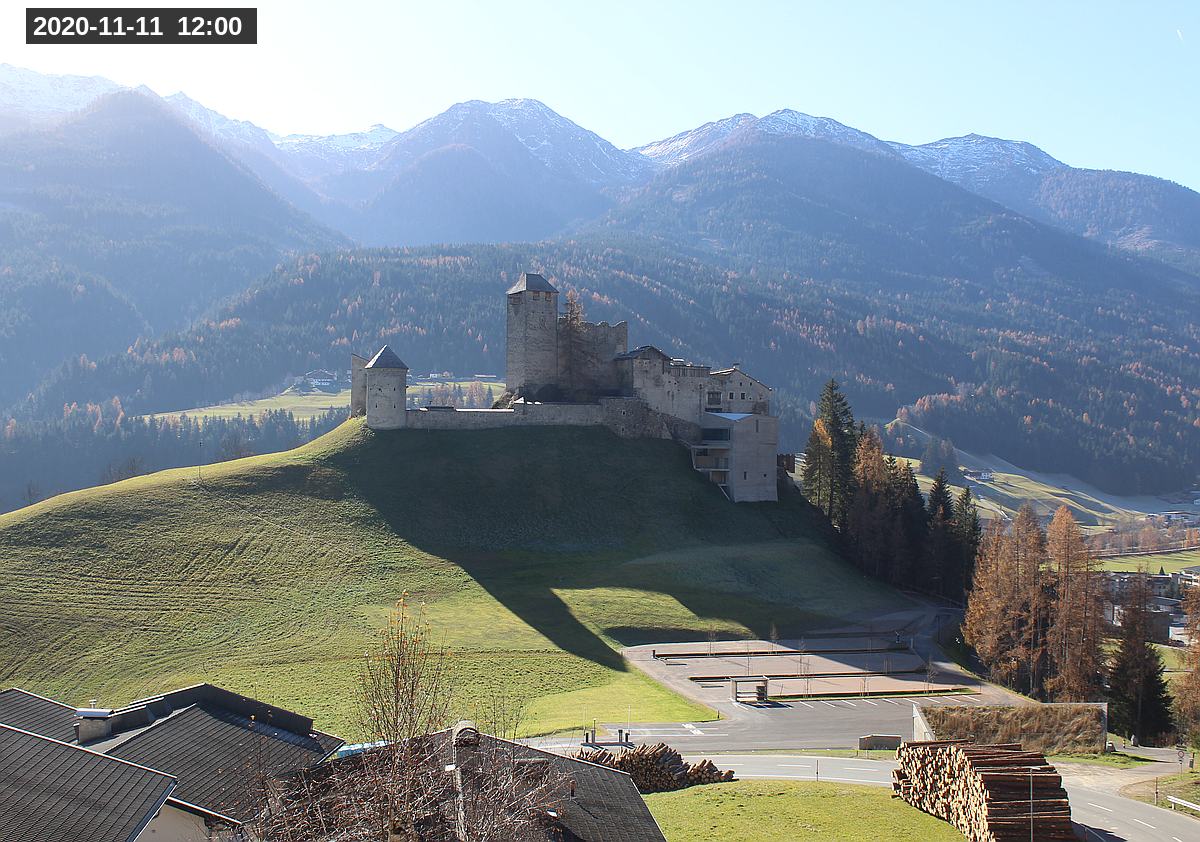 Webcam Burg Heinfels, 2020-11-11 12:00 Uhr