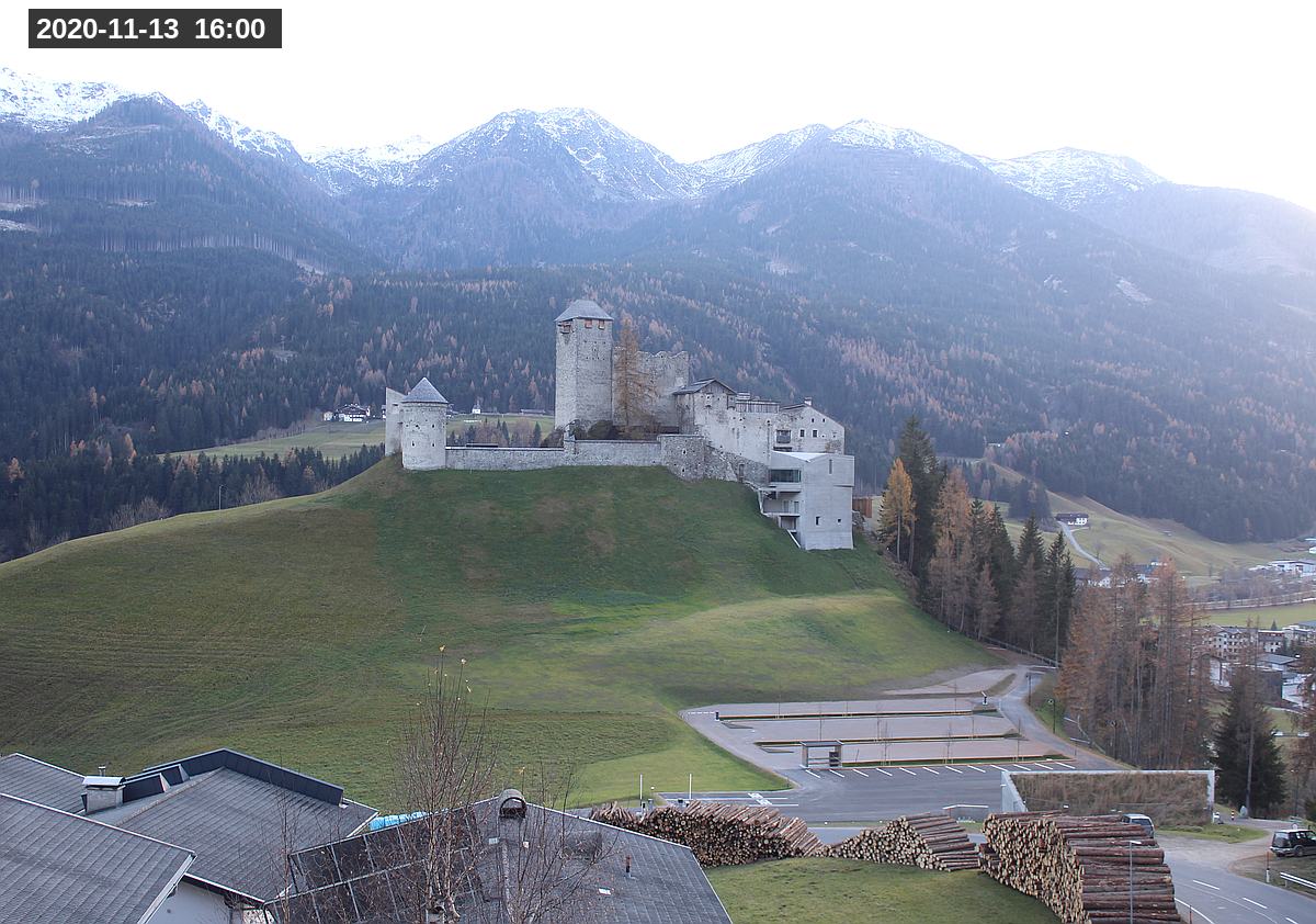 Webcam Burg Heinfels, 2020-11-13 16:00 Uhr