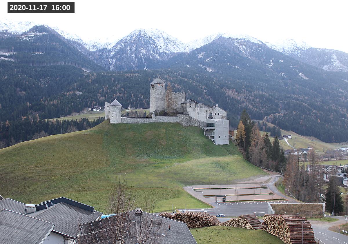 Webcam Burg Heinfels, 2020-11-17 16:00 Uhr