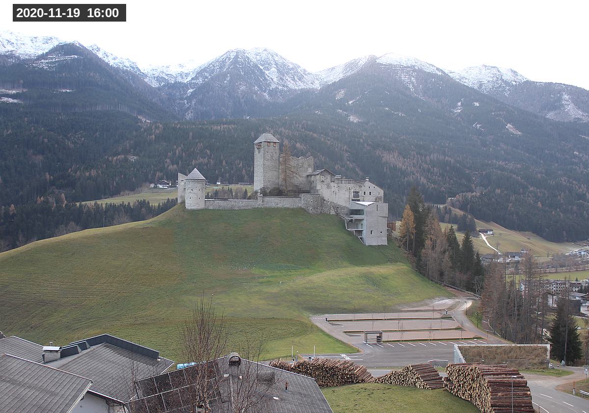 Webcam Burg Heinfels, 2020-11-19 16:00 Uhr