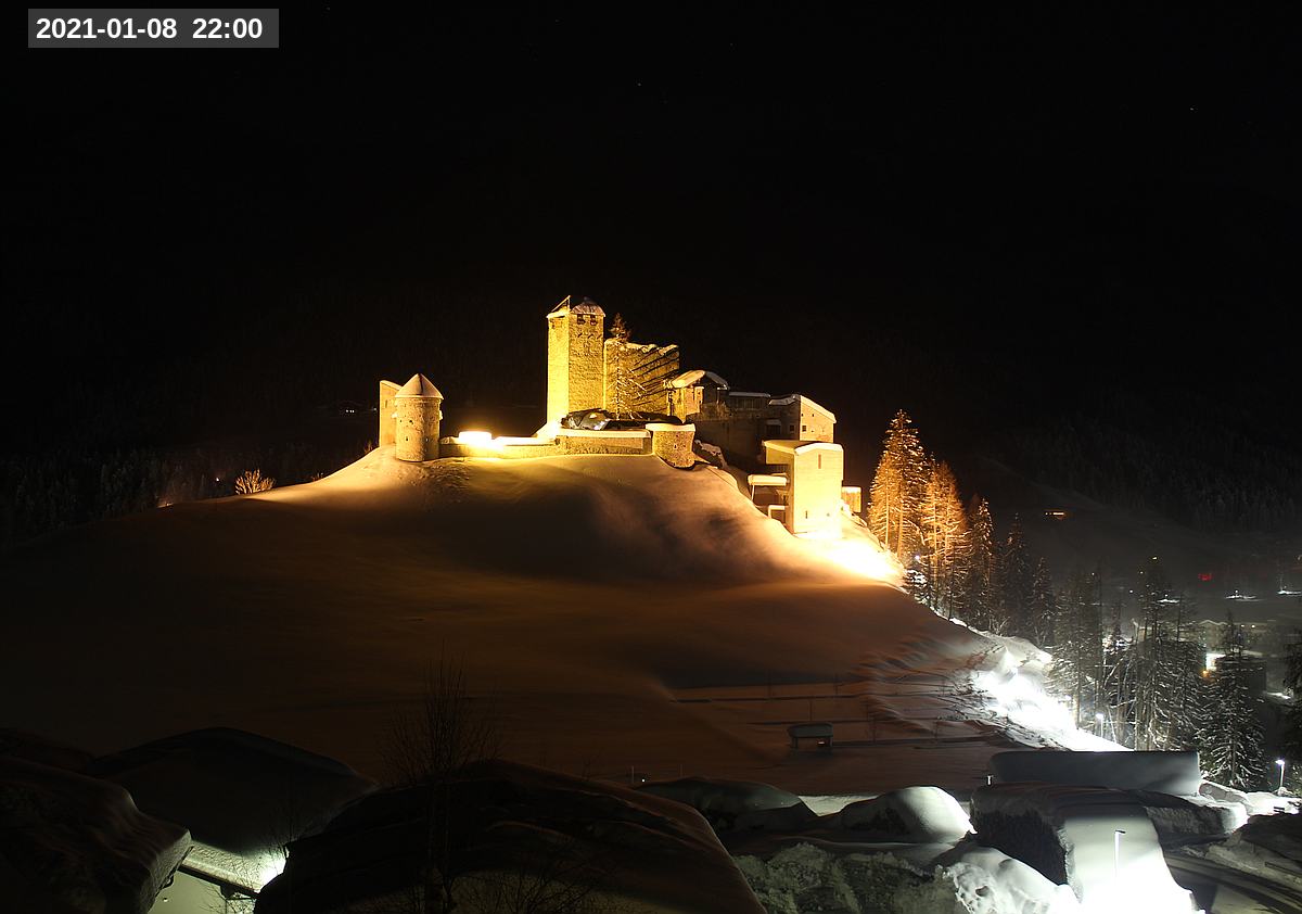 Webcam Burg Heinfels, 2021-01-08 22:00 Uhr