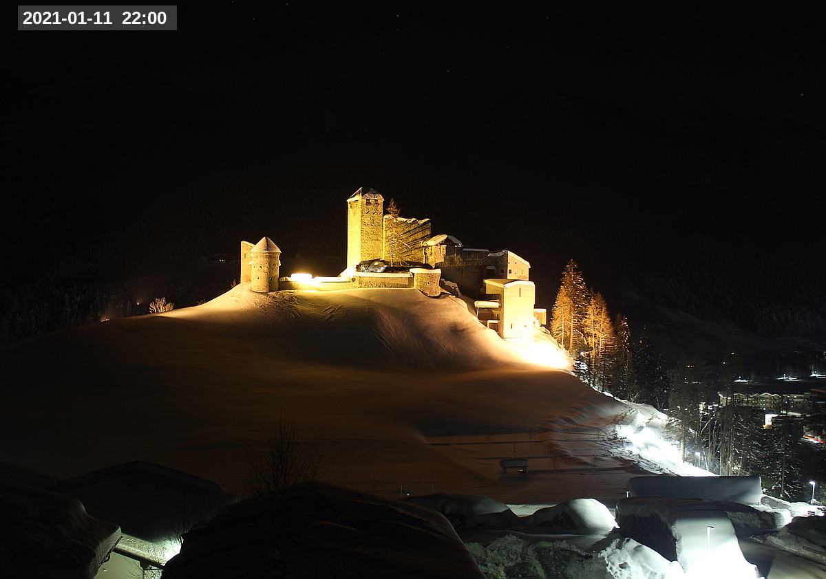 Webcam Burg Heinfels, 2021-01-11 22:00 Uhr