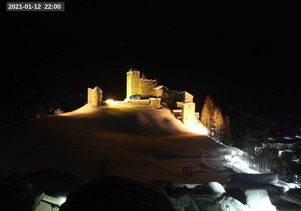 Webcam Burg Heinfels, 2021-01-12 22:00 Uhr