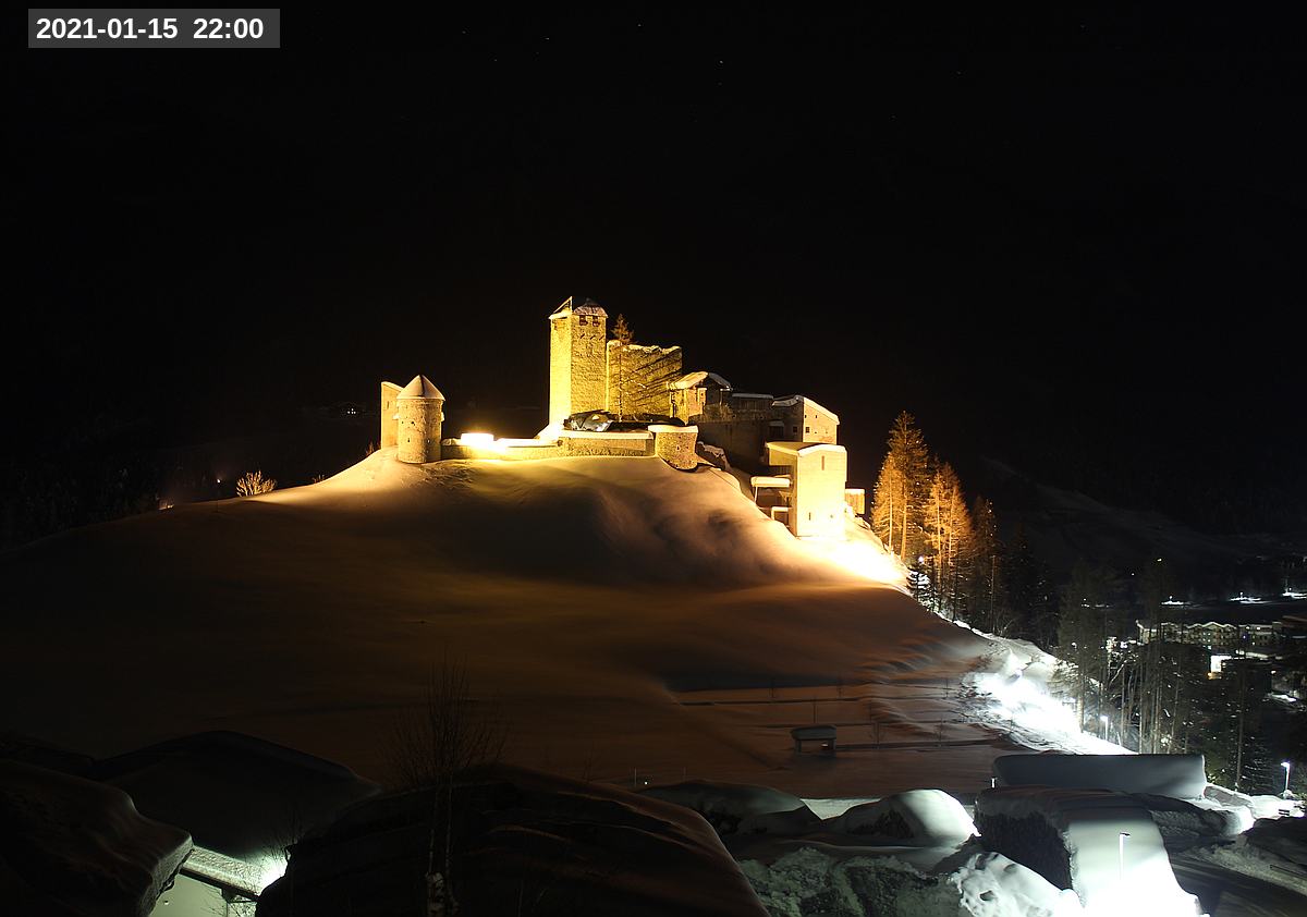 Webcam Burg Heinfels, 2021-01-15 22:00 Uhr