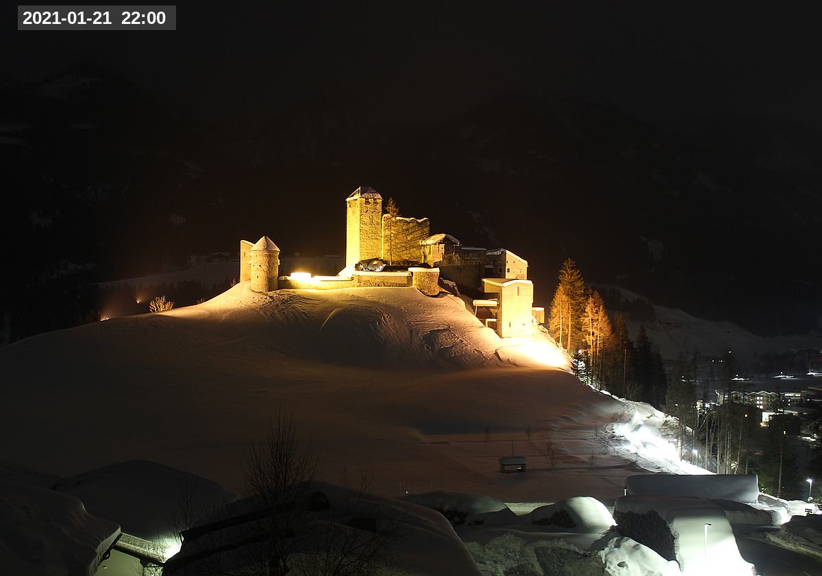 Webcam Burg Heinfels, 2021-01-21 22:00 Uhr