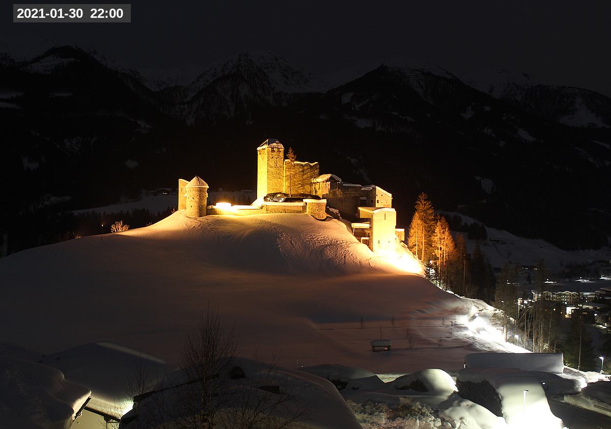 Webcam Burg Heinfels, 2021-01-30 22:00 Uhr
