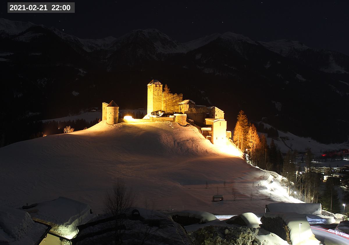 Webcam Burg Heinfels, 2021-02-21 22:00 Uhr