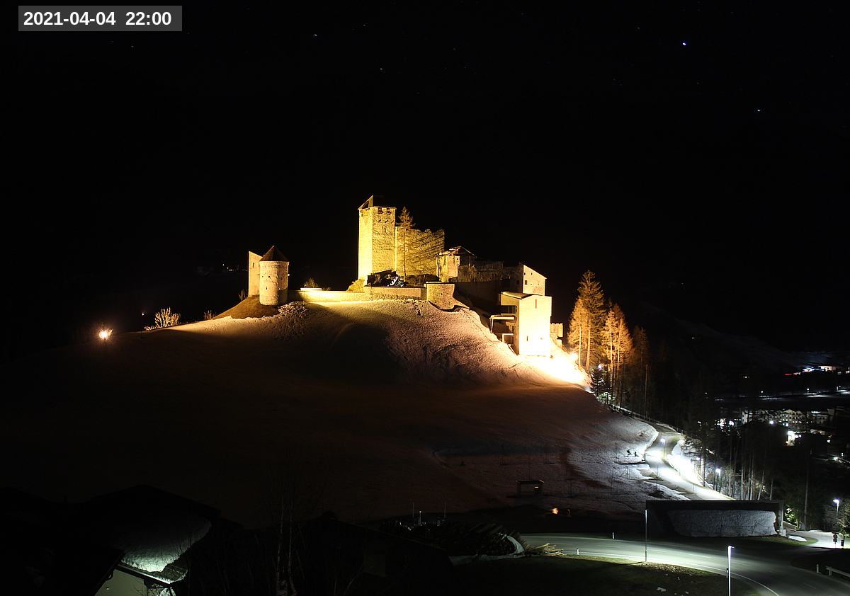 Webcam Burg Heinfels, 2021-04-04 22:00 Uhr