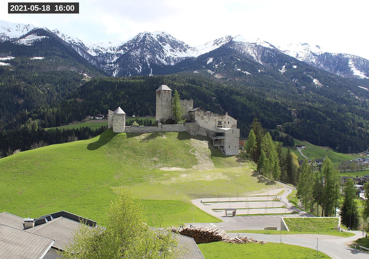 Webcam Burg Heinfels, 2021-05-18 16:00 Uhr