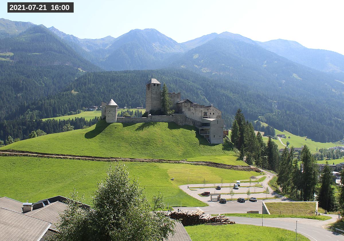 Webcam Burg Heinfels, 2021-07-21 16:00 Uhr