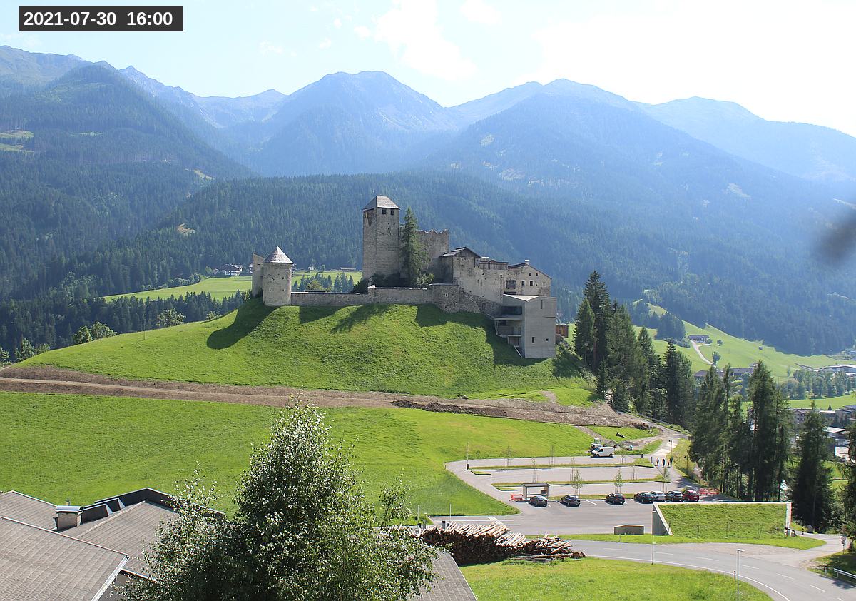Webcam Burg Heinfels, 2021-07-30 16:00 Uhr