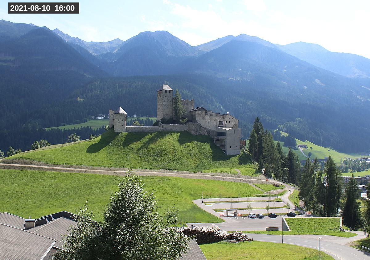 Webcam Burg Heinfels, 2021-08-10 16:00 Uhr