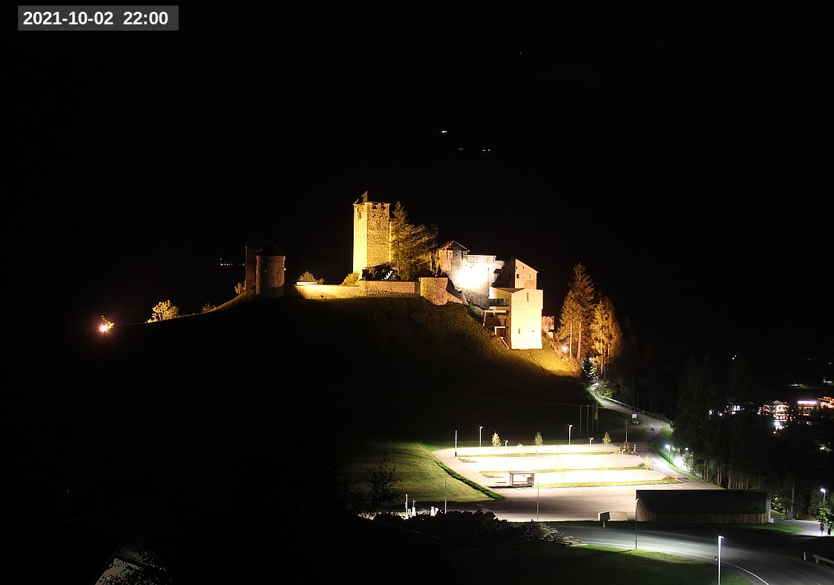 Webcam Burg Heinfels, 2021-10-02 22:00 Uhr
