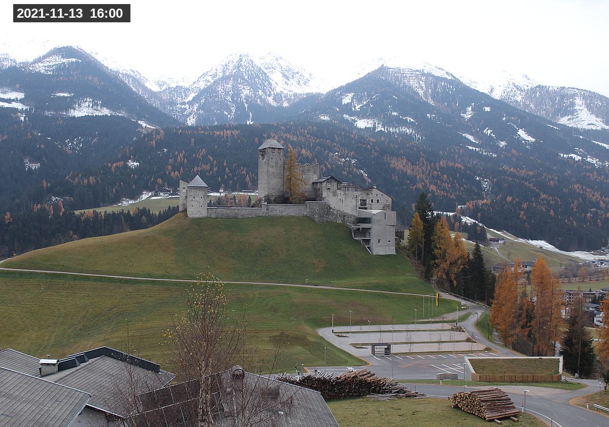 Webcam Burg Heinfels, 2021-11-13 16:00 Uhr