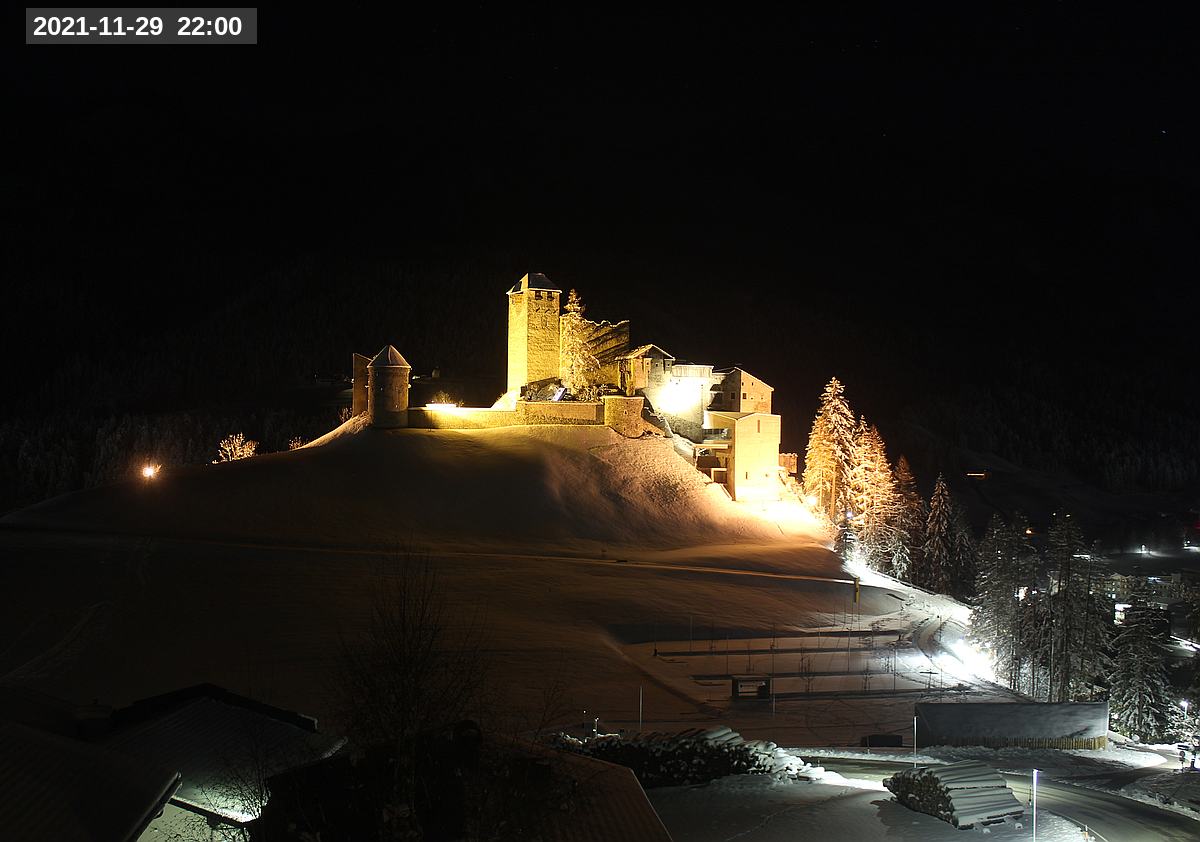 Webcam Burg Heinfels, 2021-11-29 22:00 Uhr