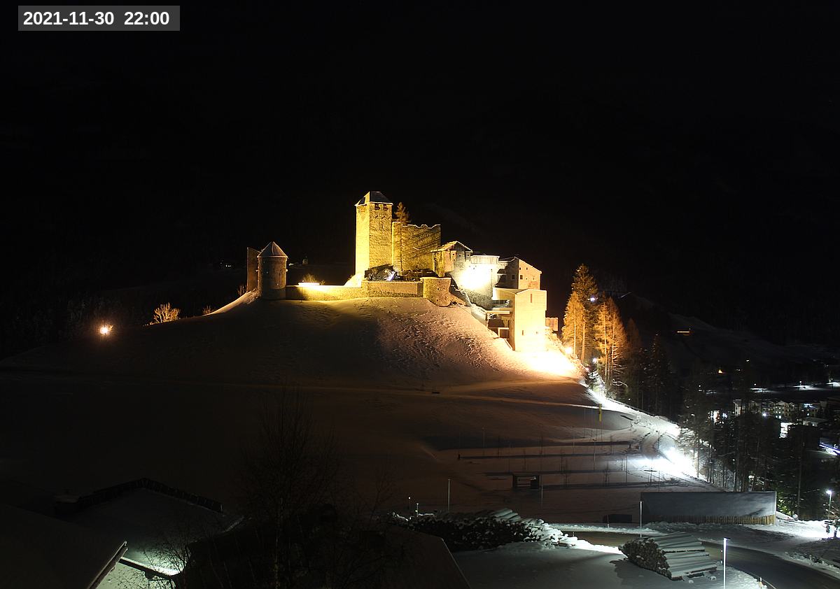 Webcam Burg Heinfels, 2021-11-30 22:00 Uhr