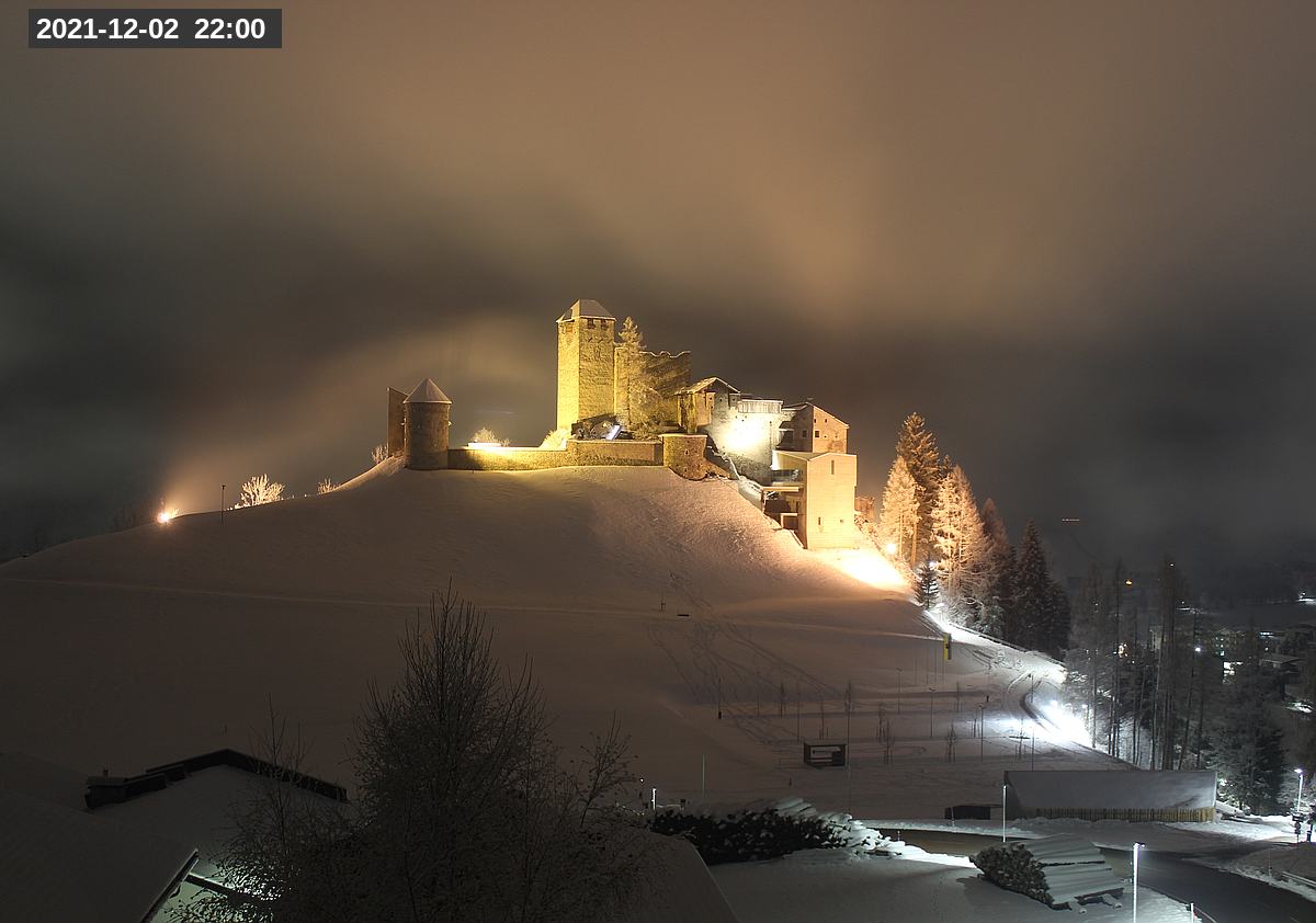 Webcam Burg Heinfels, 2021-12-02 22:00 Uhr