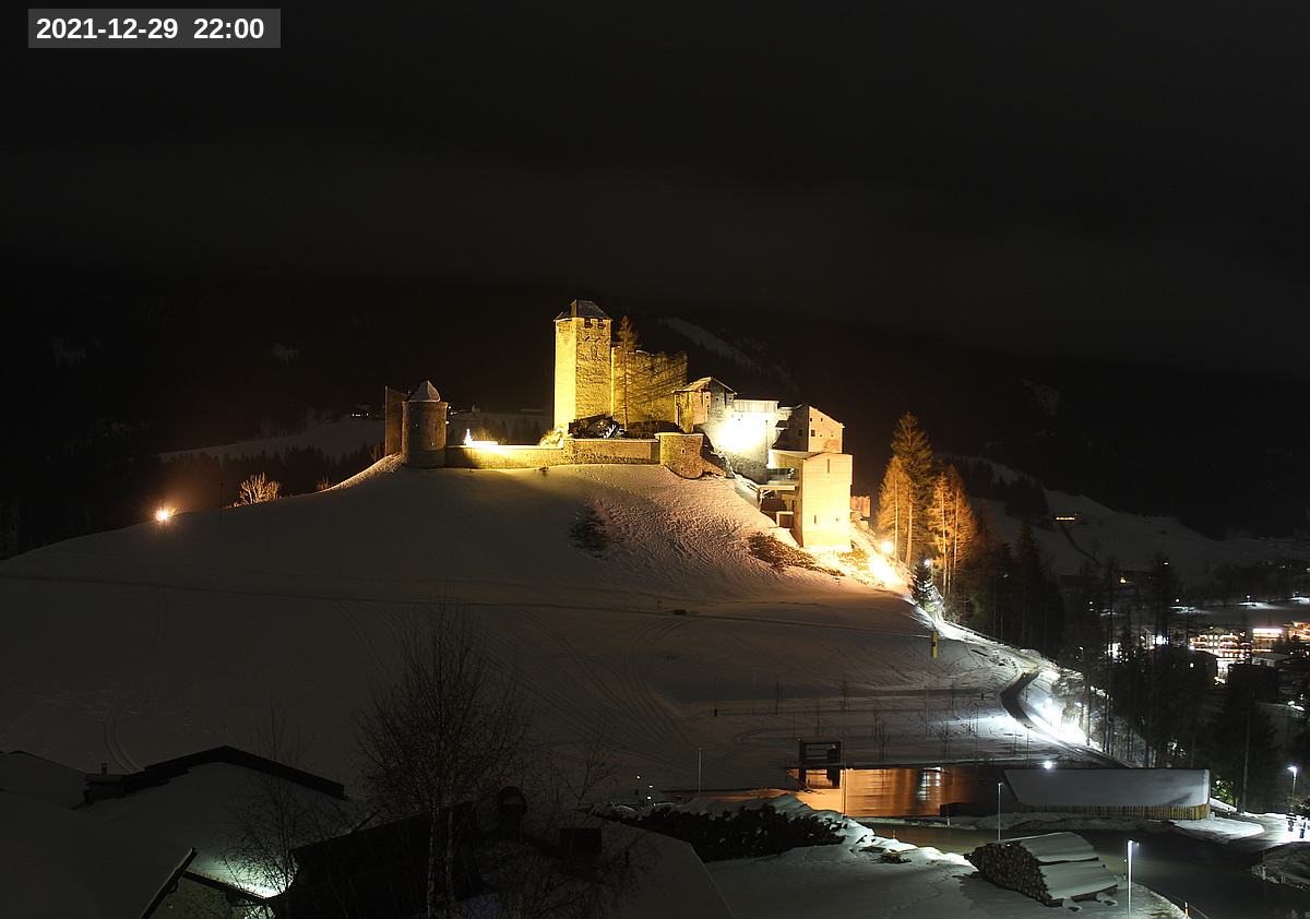 Webcam Burg Heinfels, 2021-12-29 22:00 Uhr