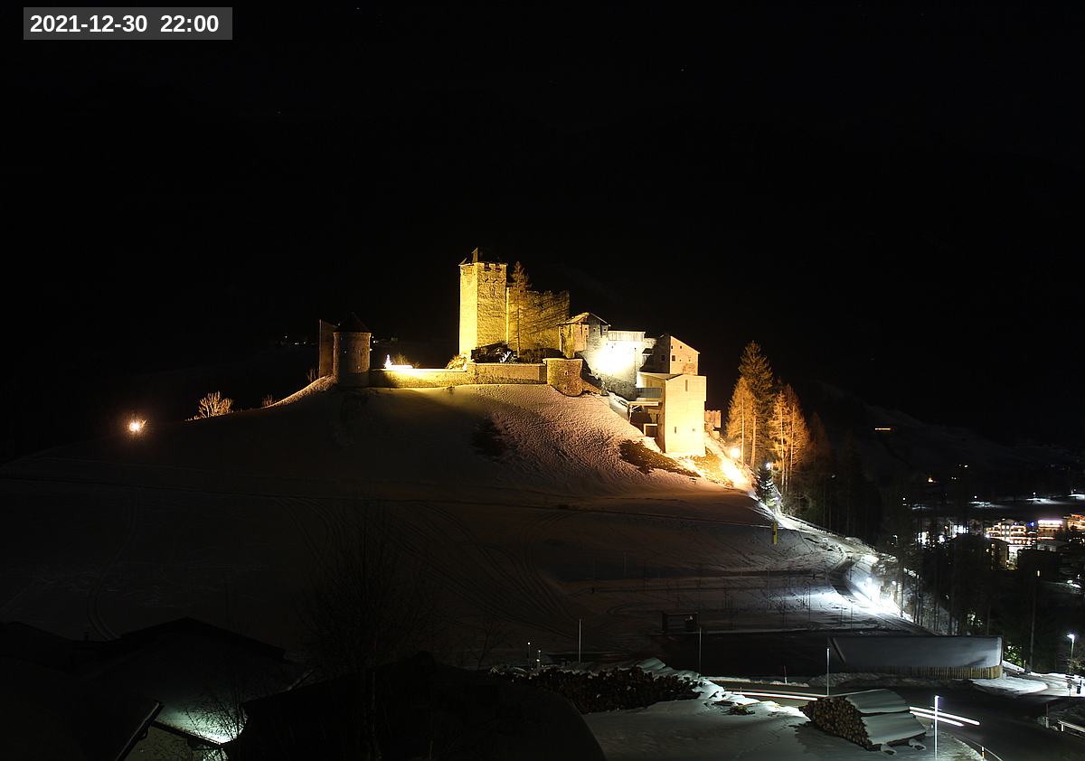 Webcam Burg Heinfels, 2021-12-30 22:00 Uhr