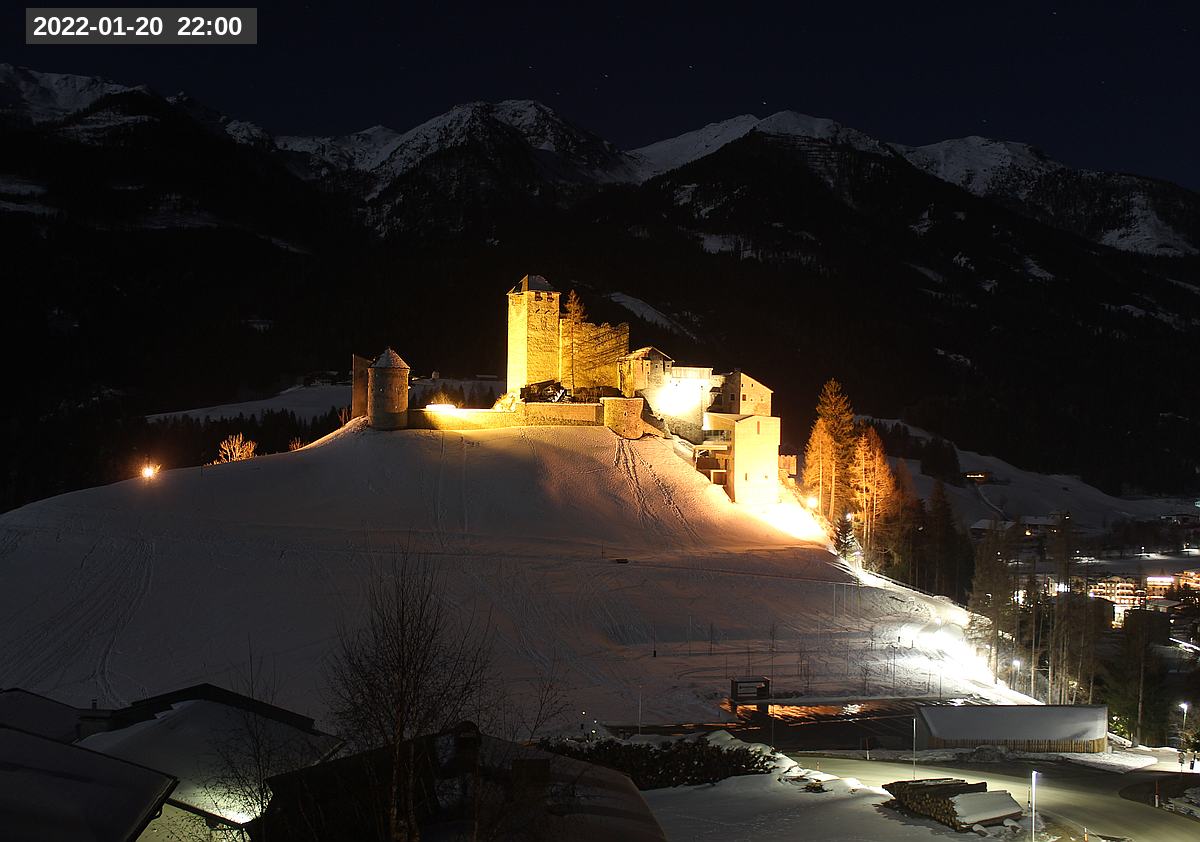 Webcam Burg Heinfels, 2022-01-20 22:00 Uhr