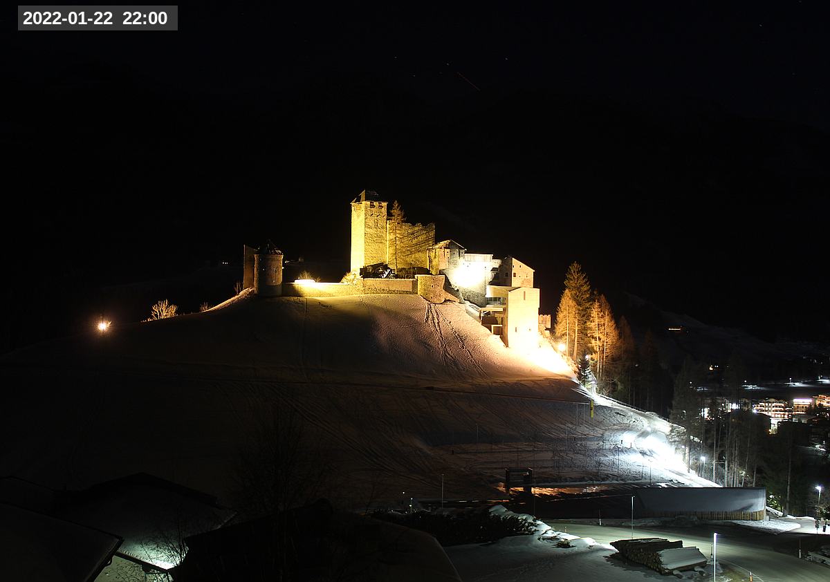 Webcam Burg Heinfels, 2022-01-22 22:00 Uhr