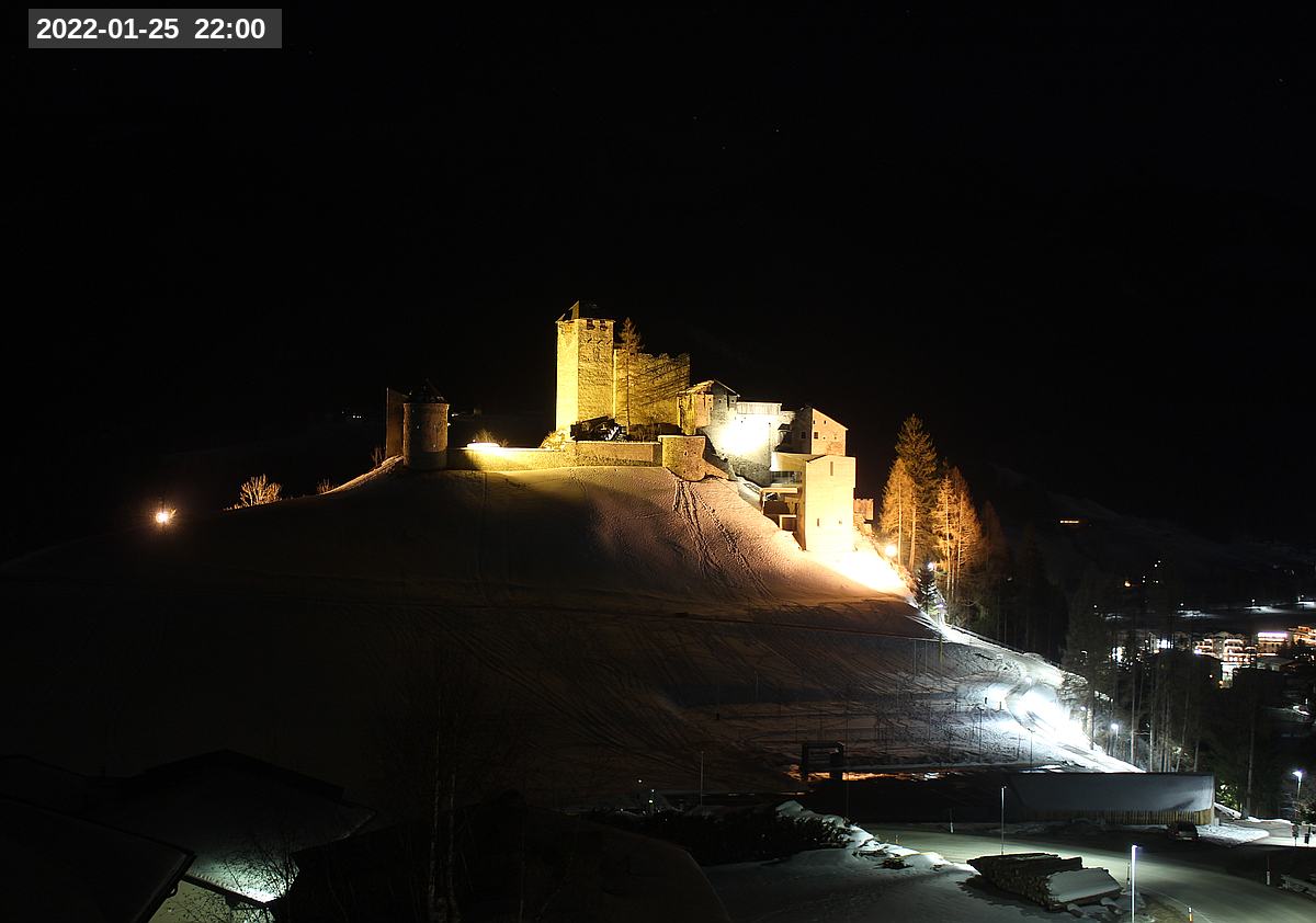 Webcam Burg Heinfels, 2022-01-25 22:00 Uhr