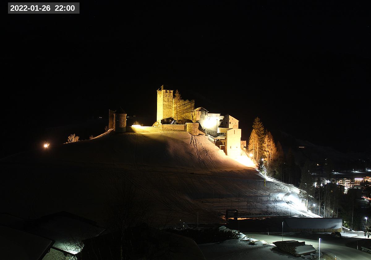 Webcam Burg Heinfels, 2022-01-26 22:00 Uhr