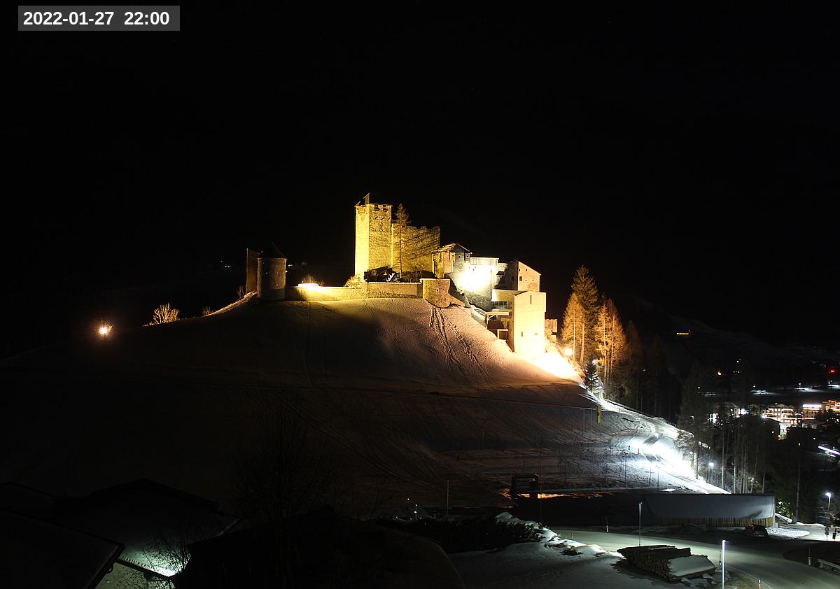 Webcam Burg Heinfels, 2022-01-27 22:00 Uhr